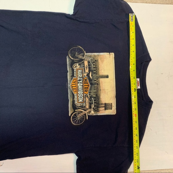 Harley Davidson Montreal QC vintage t-shit size L - Picture 6 of 10